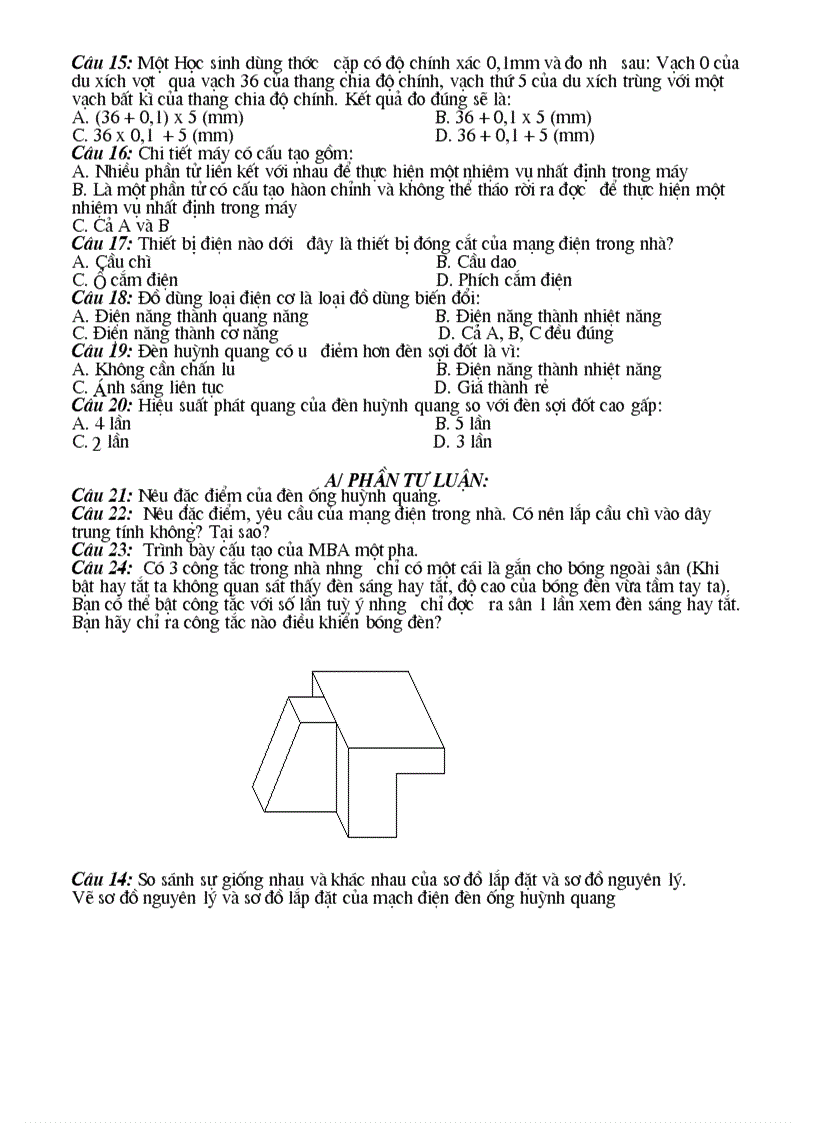 image for page Đề ks giáo viên công nghệ 05 06