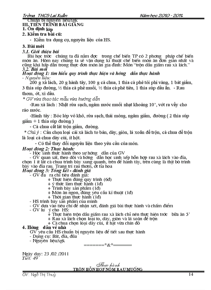 image for page Giao an CN 6 Kỳ 2