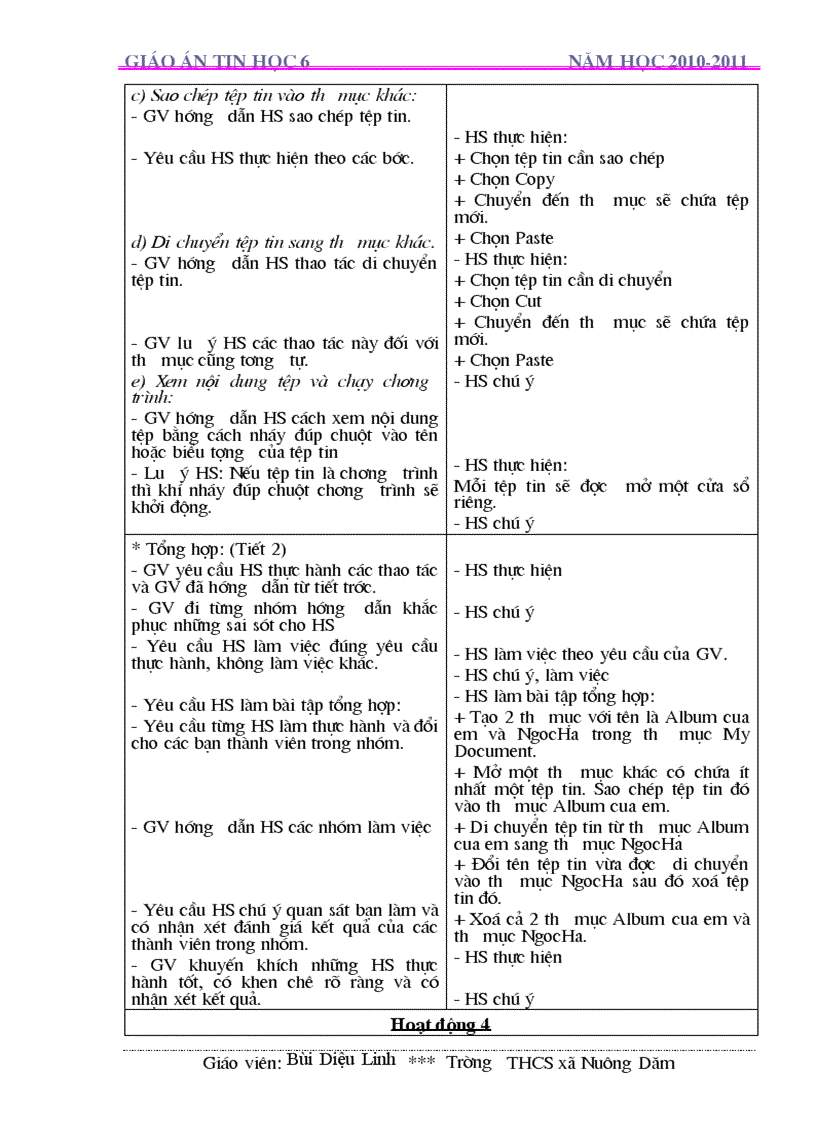 image for page Giáo Án CN lớp 6 Chuẩn