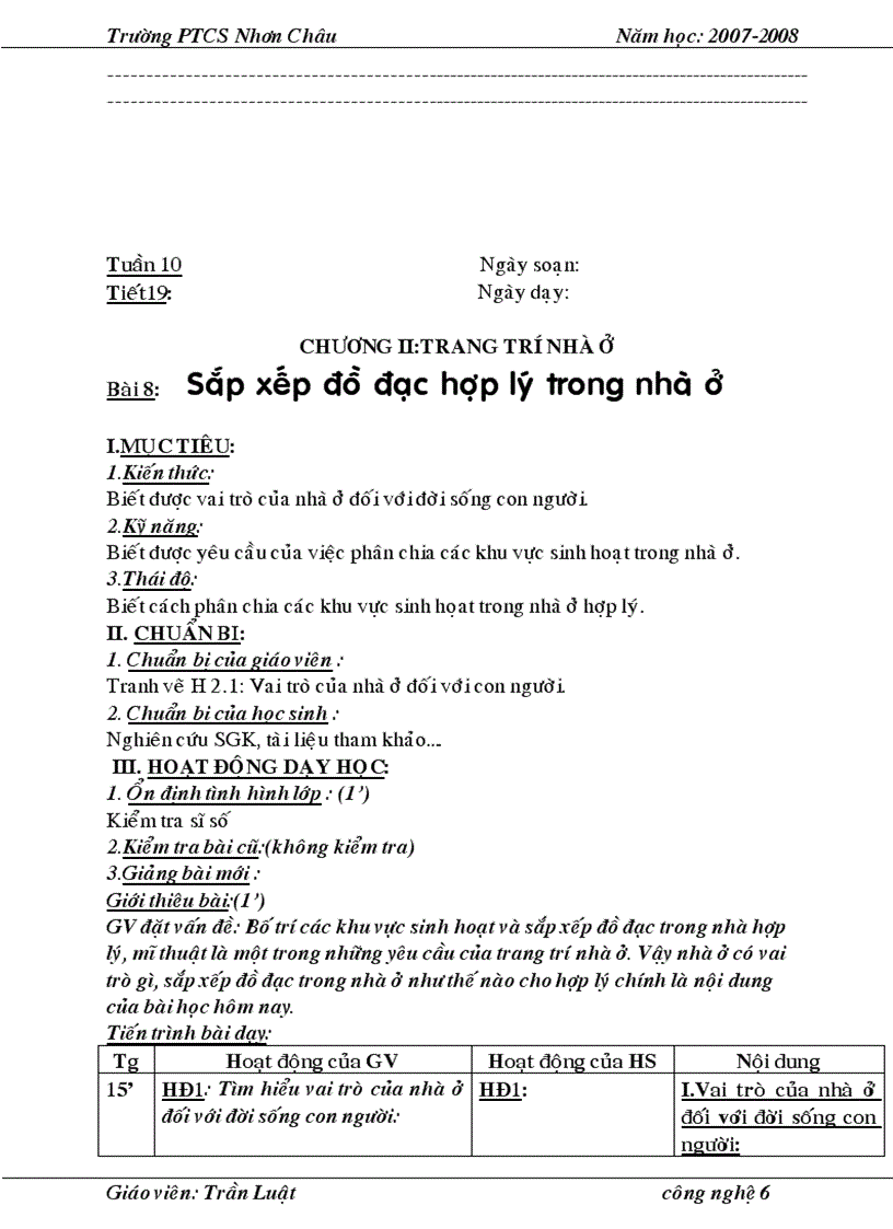 image for page Giáo án CN6 4 cột