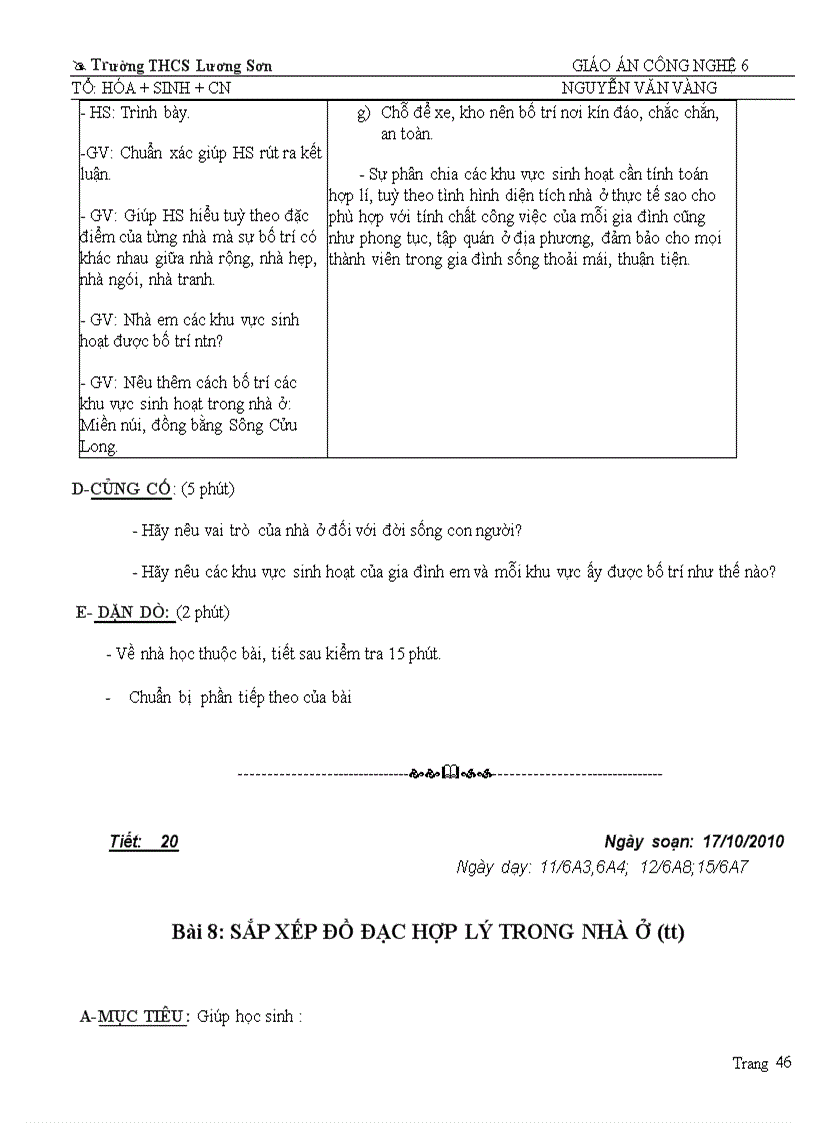 image for page Giáo án cn6 năm học 2011 2012