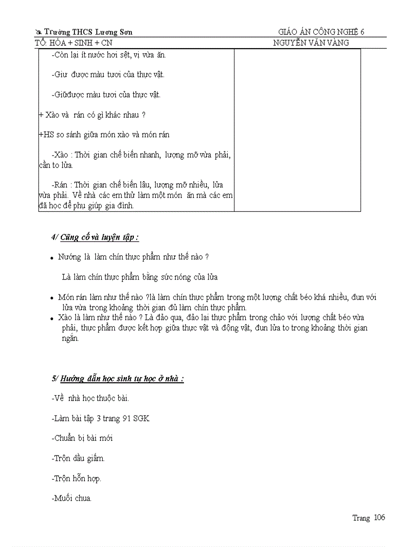 image for page Giáo án cn6 năm học 2011 2012