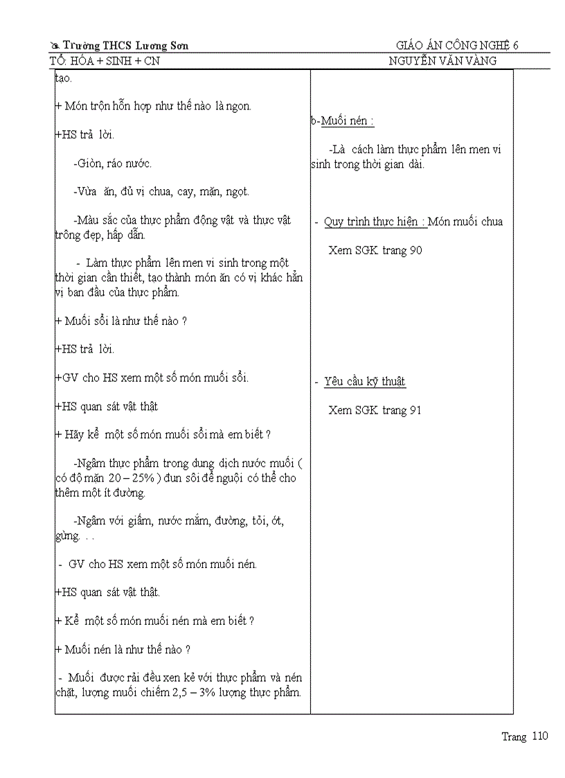 image for page Giáo án cn6 năm học 2011 2012