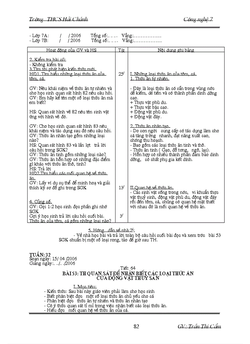 image for page Giáo án CN7