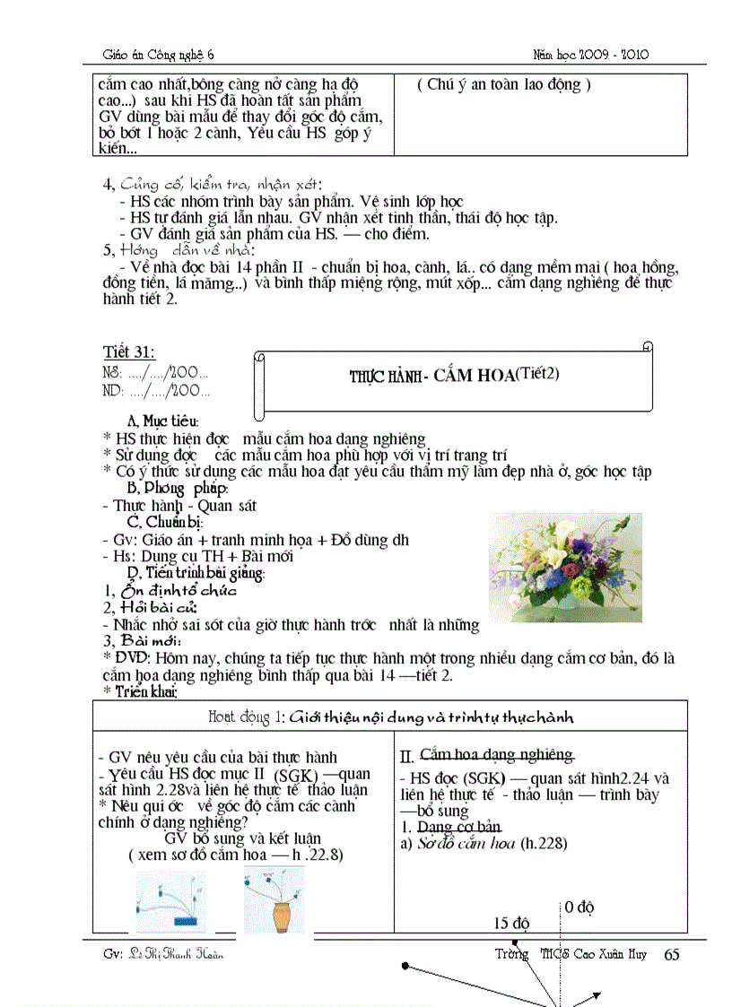 image for page Giáo án Công nghệ 6 2009 2010
