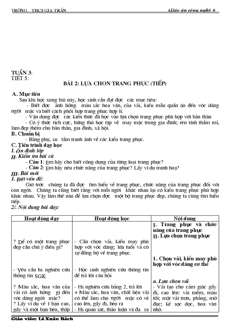 image for page Giao an cong nghe 6 chuan da chinh sua 3 cot