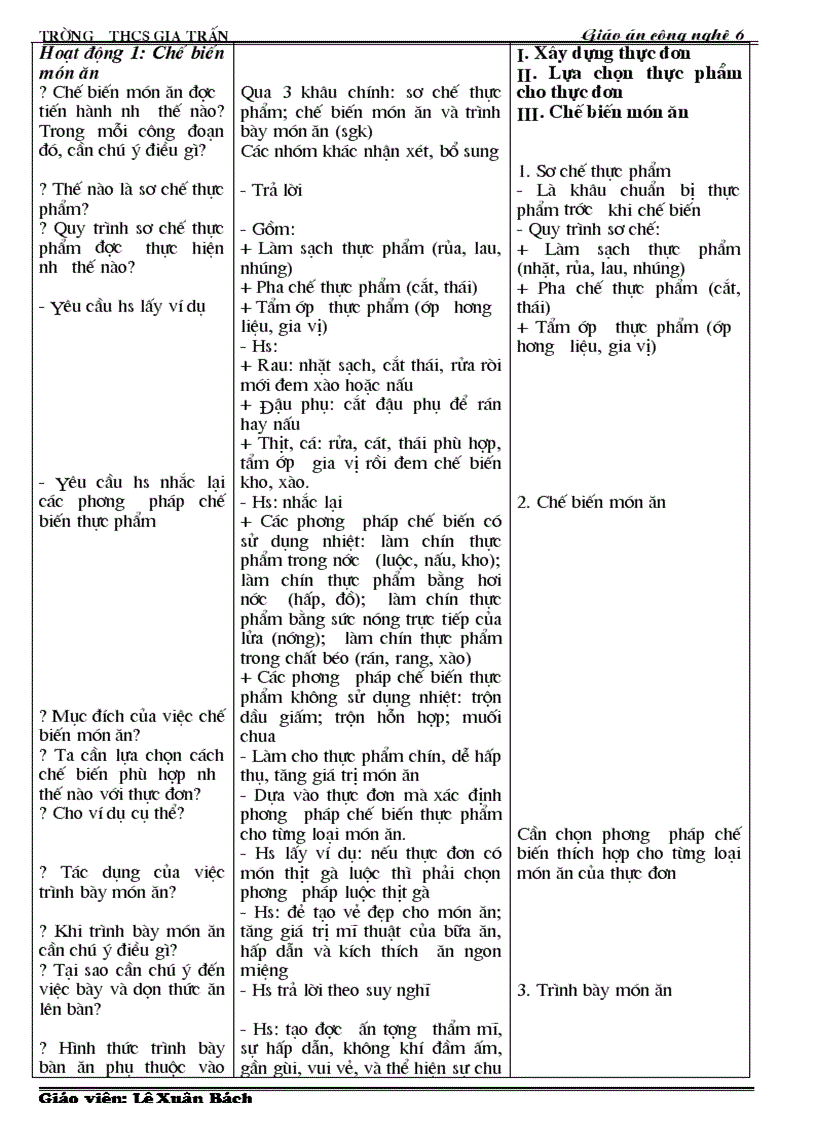 image for page Giao an cong nghe 6 chuan da chinh sua 3 cot