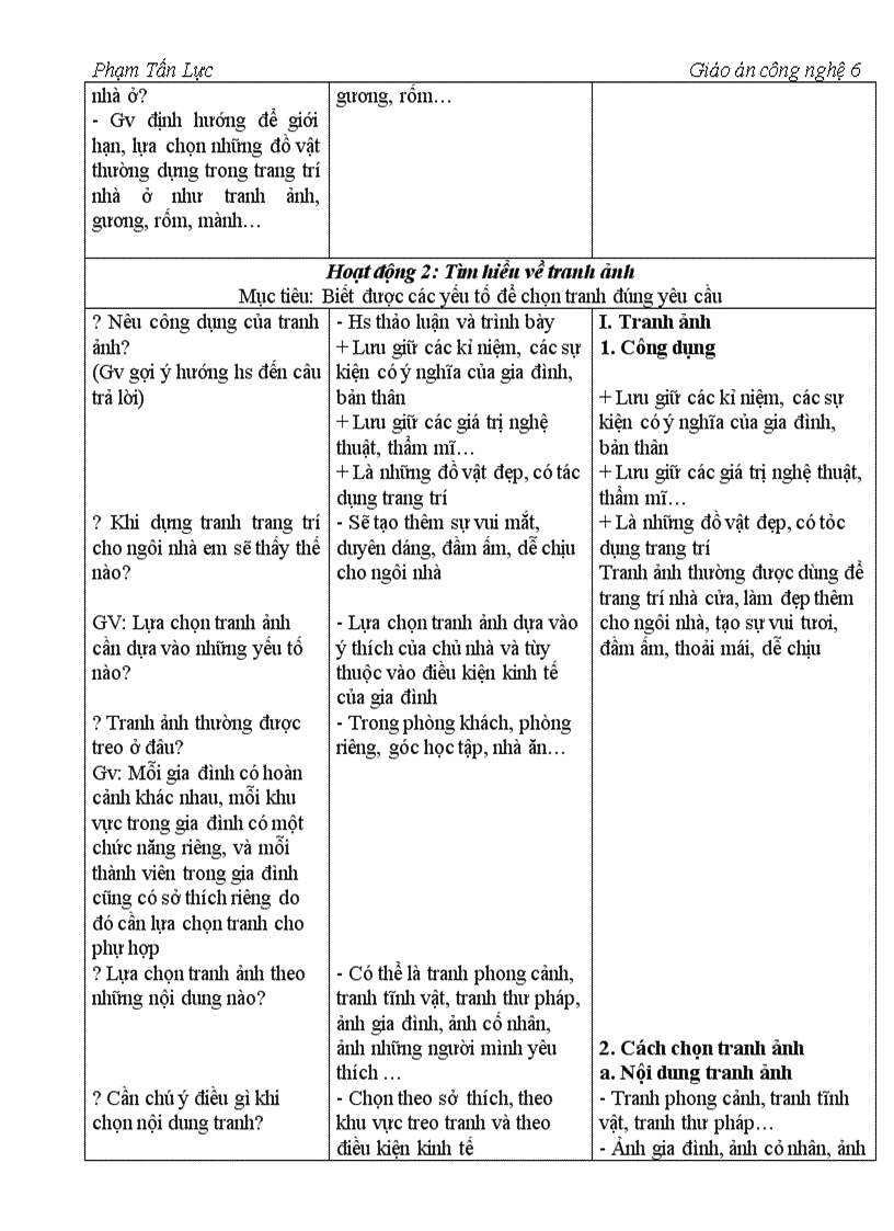 image for page Giáo án công nghệ 6 cực hay