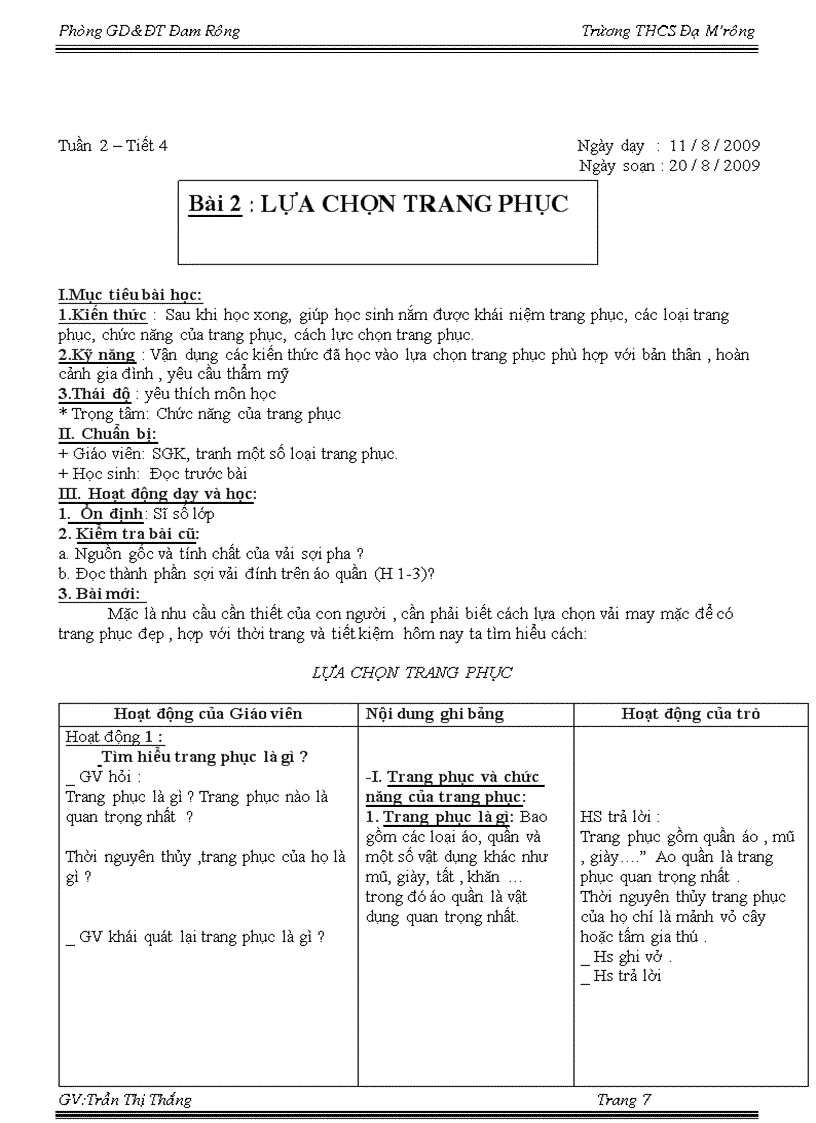 image for page Giáo án công nghệ 6 hay khoa học