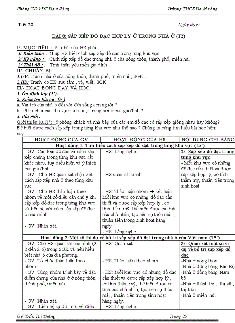 image for page Giáo án công nghệ 6 hay khoa học