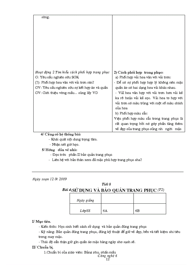 image for page Giao an cong nghe 6 hay