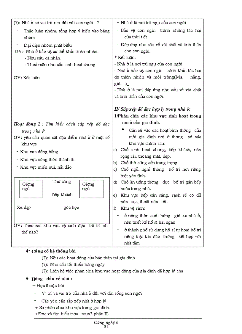 image for page Giao an cong nghe 6 hay