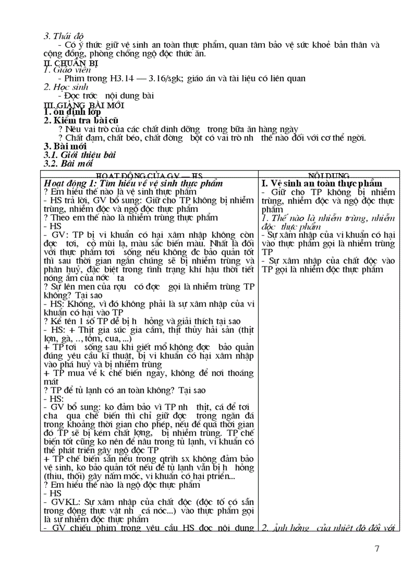 image for page Giao an cong nghe 6 ky II