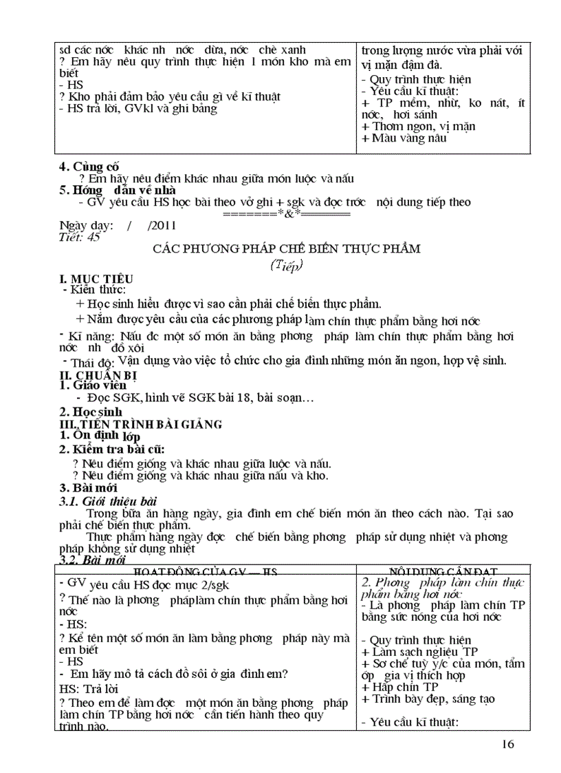 image for page Giao an cong nghe 6 ky II