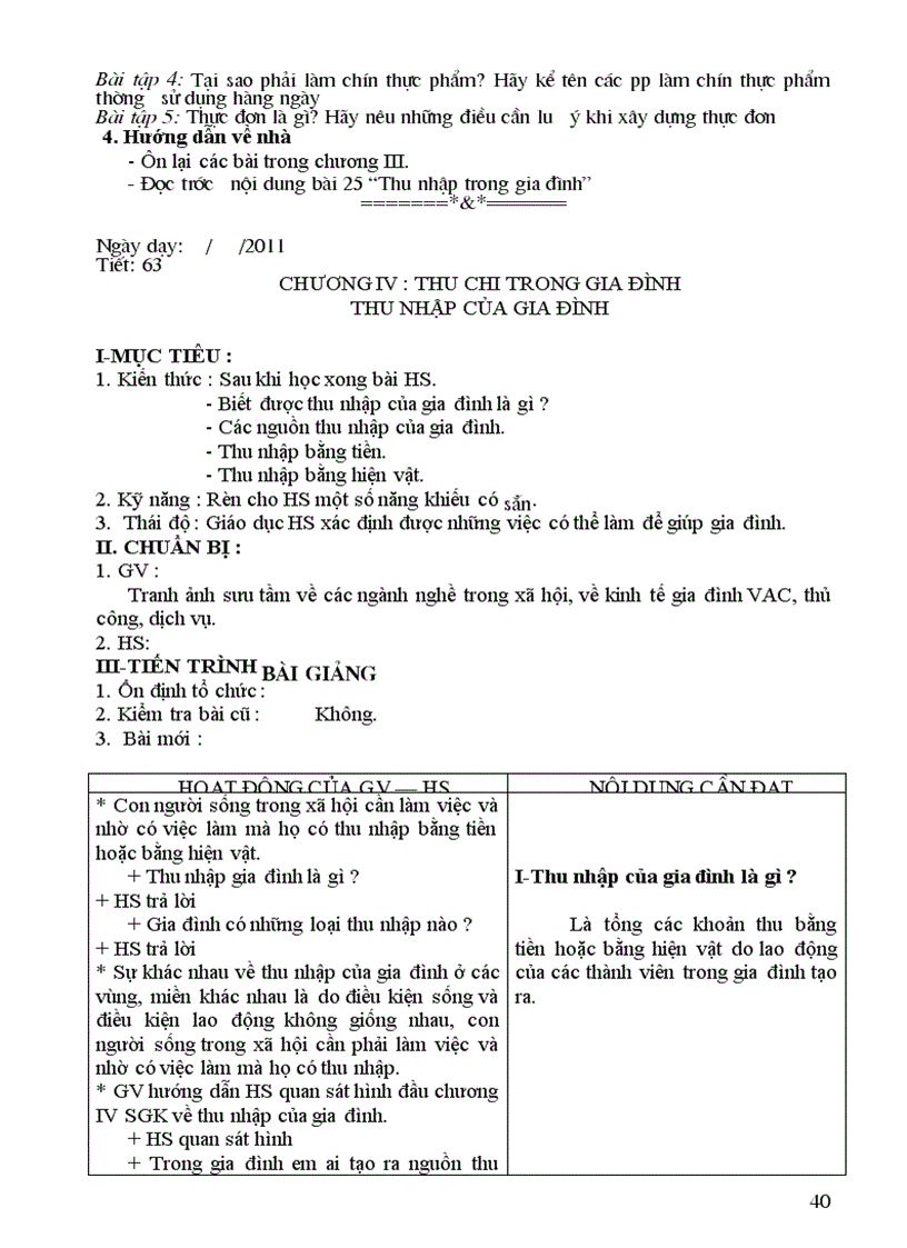 image for page Giao an cong nghe 6 ky II