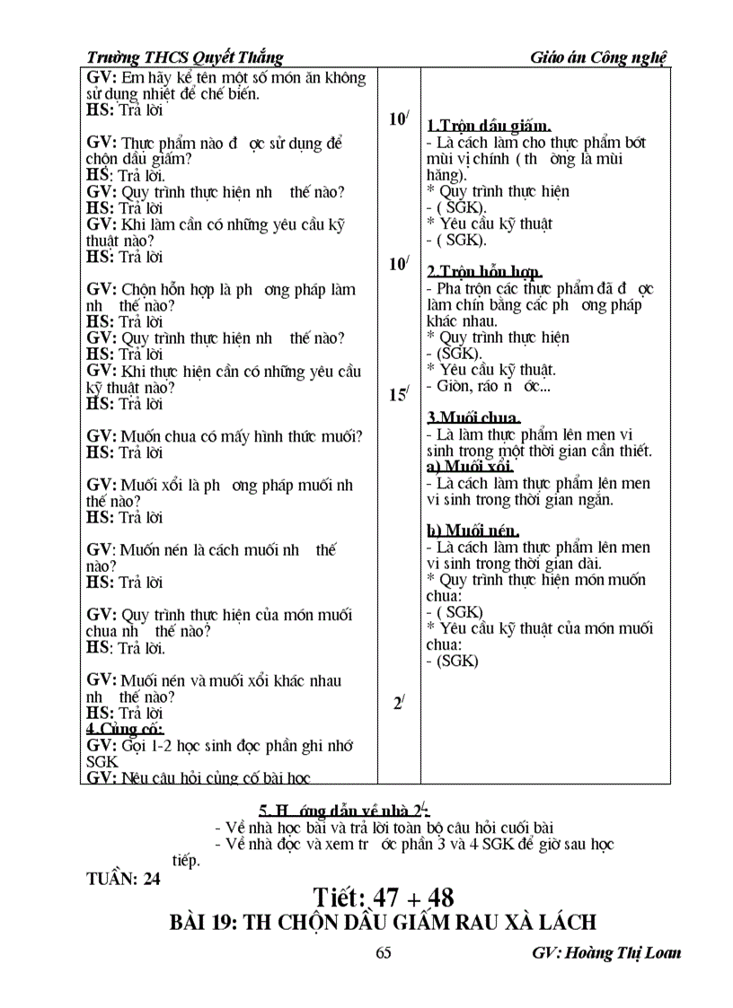 image for page Giáo án công nghệ 6 năm hoc 2010 2011