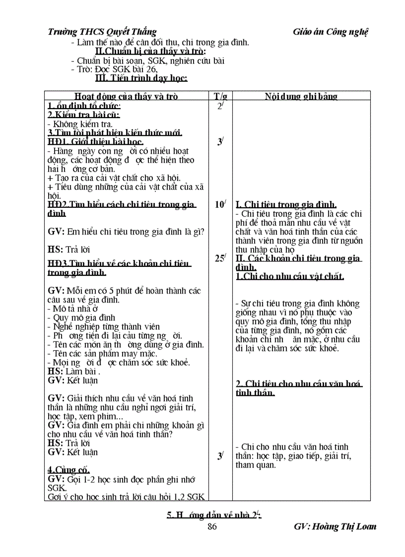 image for page Giáo án công nghệ 6 năm hoc 2010 2011