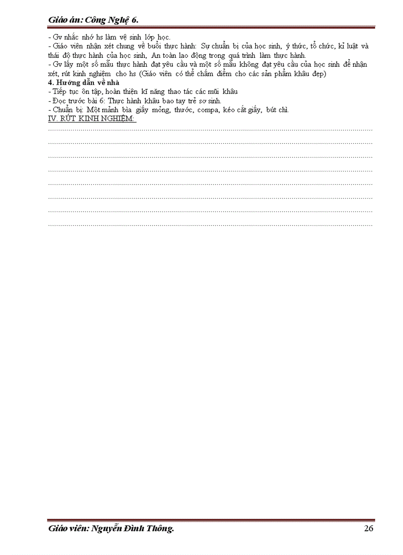 image for page Giáo án công nghệ 6 tiết 1 13