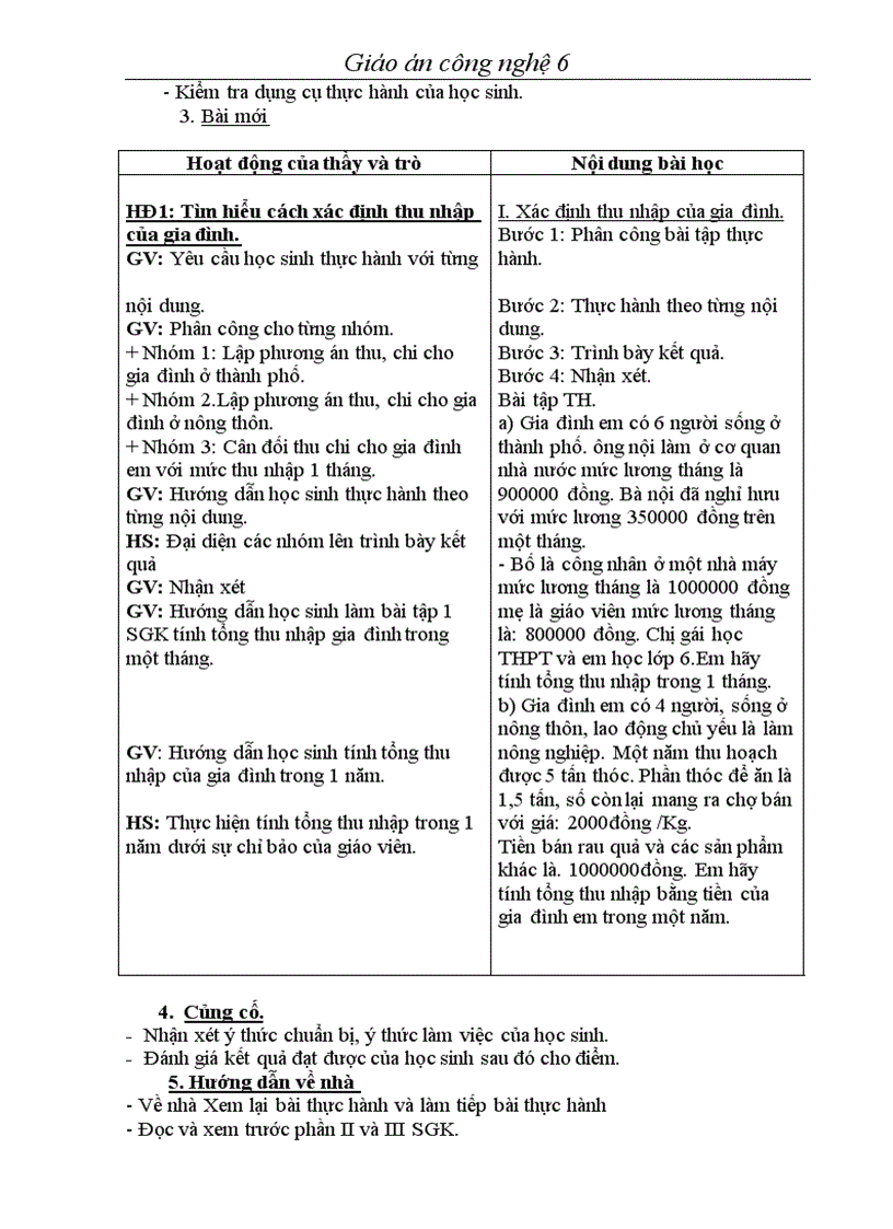 image for page Giáo án Công Nghệ 6 Cả năm chuẩn