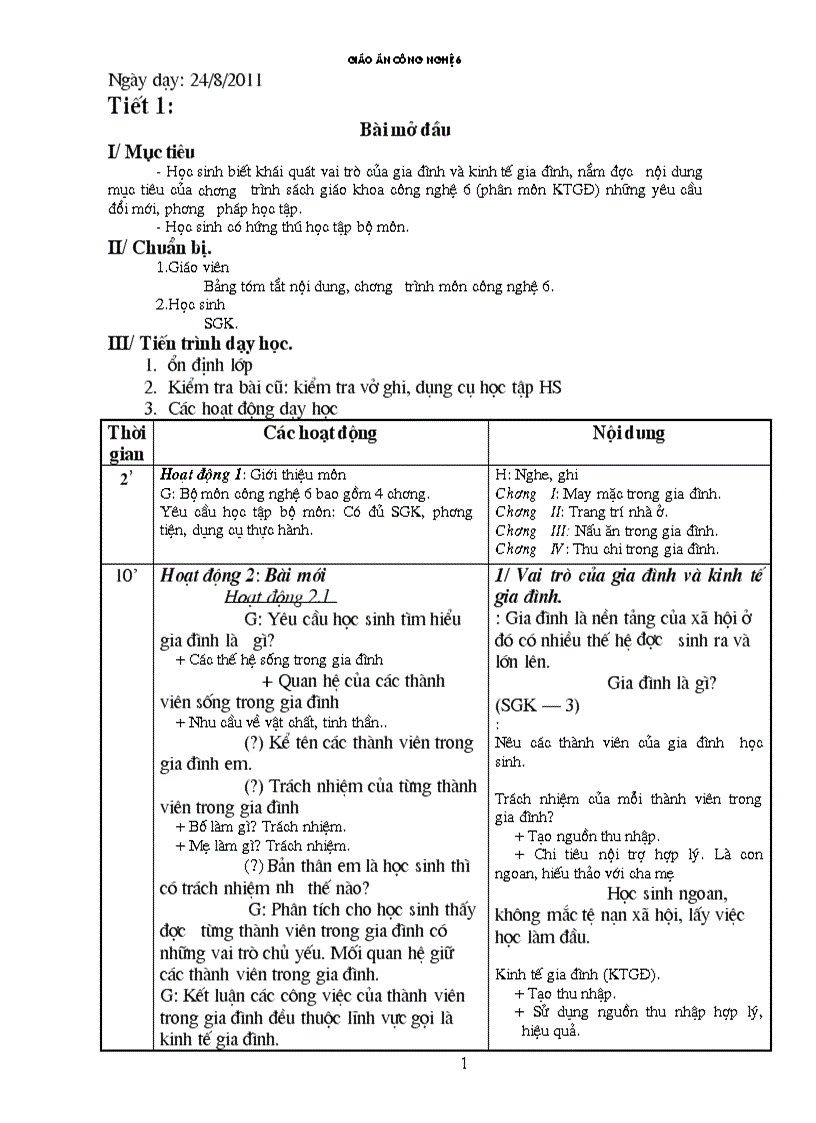 image for page Giao an Cong nghe 6 Chien