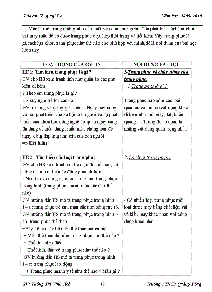 image for page Giao an Cong nghe 6 hay 1