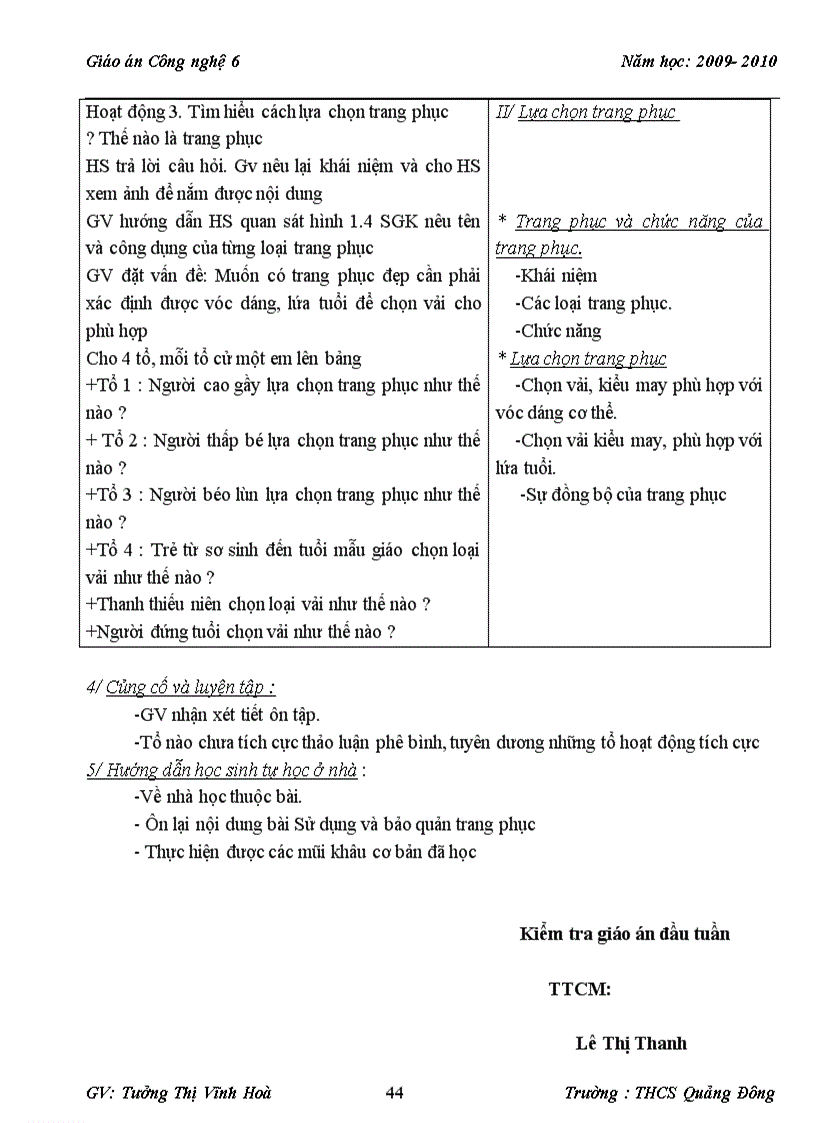 image for page Giao an Cong nghe 6 hay 1