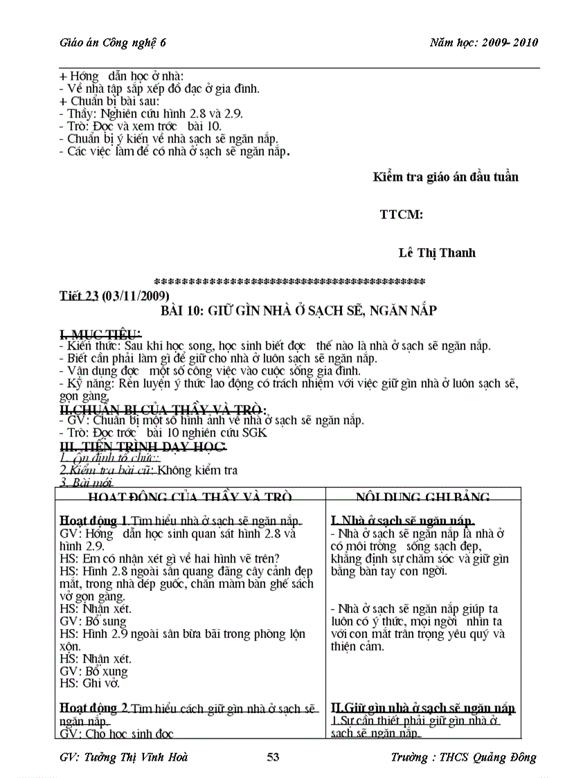 image for page Giao an Cong nghe 6 hay 1