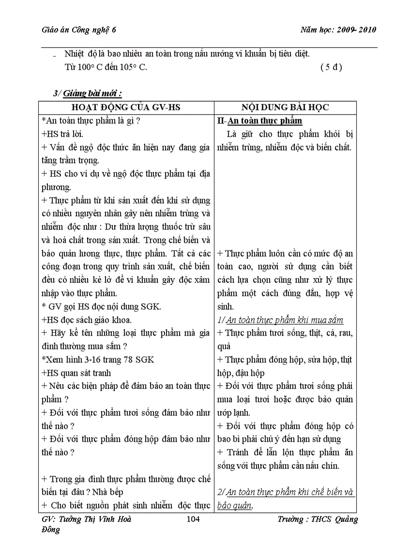 image for page Giao an Cong nghe 6 hay 1