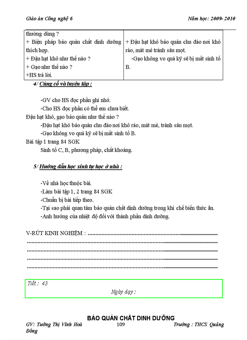 image for page Giao an Cong nghe 6 hay 1