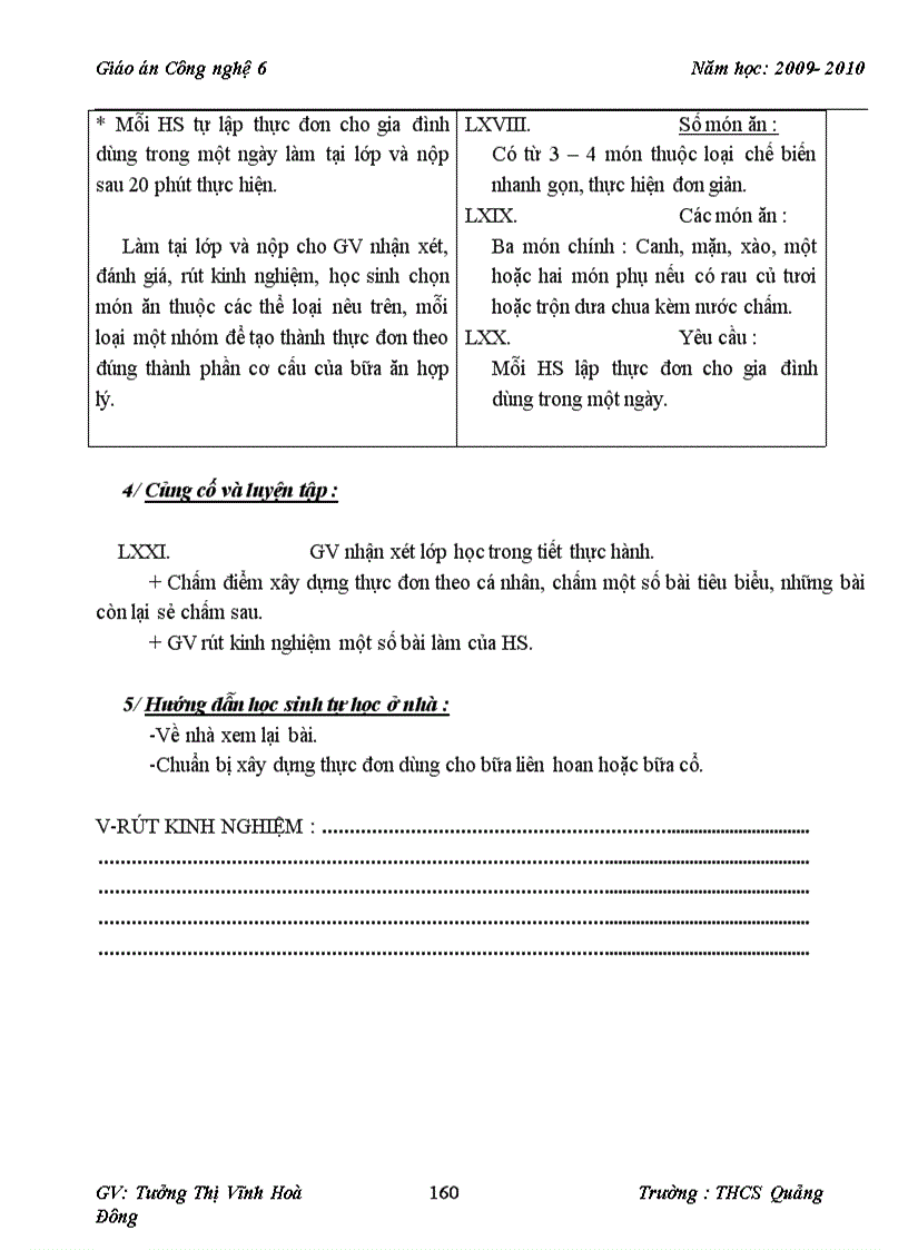 image for page Giao an Cong nghe 6 hay 1