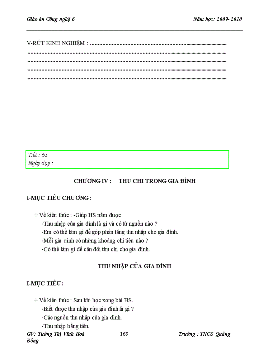 image for page Giao an Cong nghe 6 hay 1