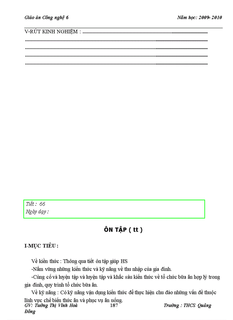 image for page Giao an Cong nghe 6 hay 1