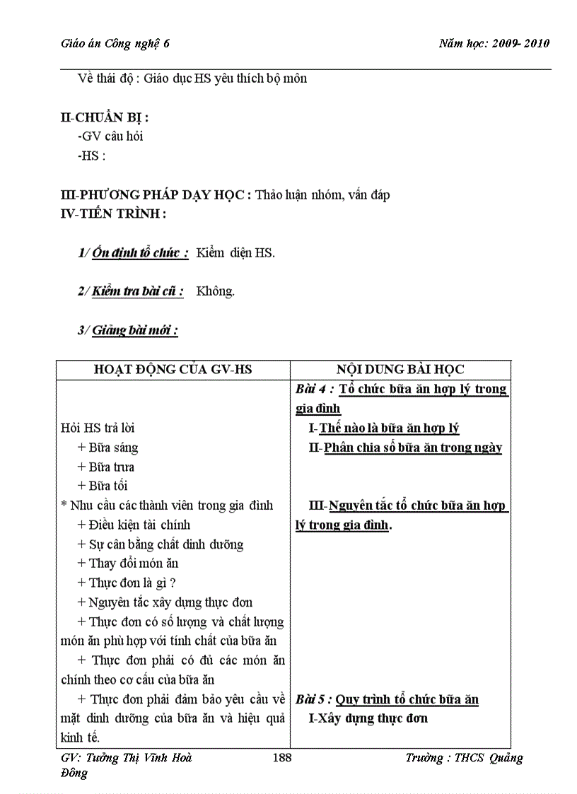 image for page Giao an Cong nghe 6 hay 1