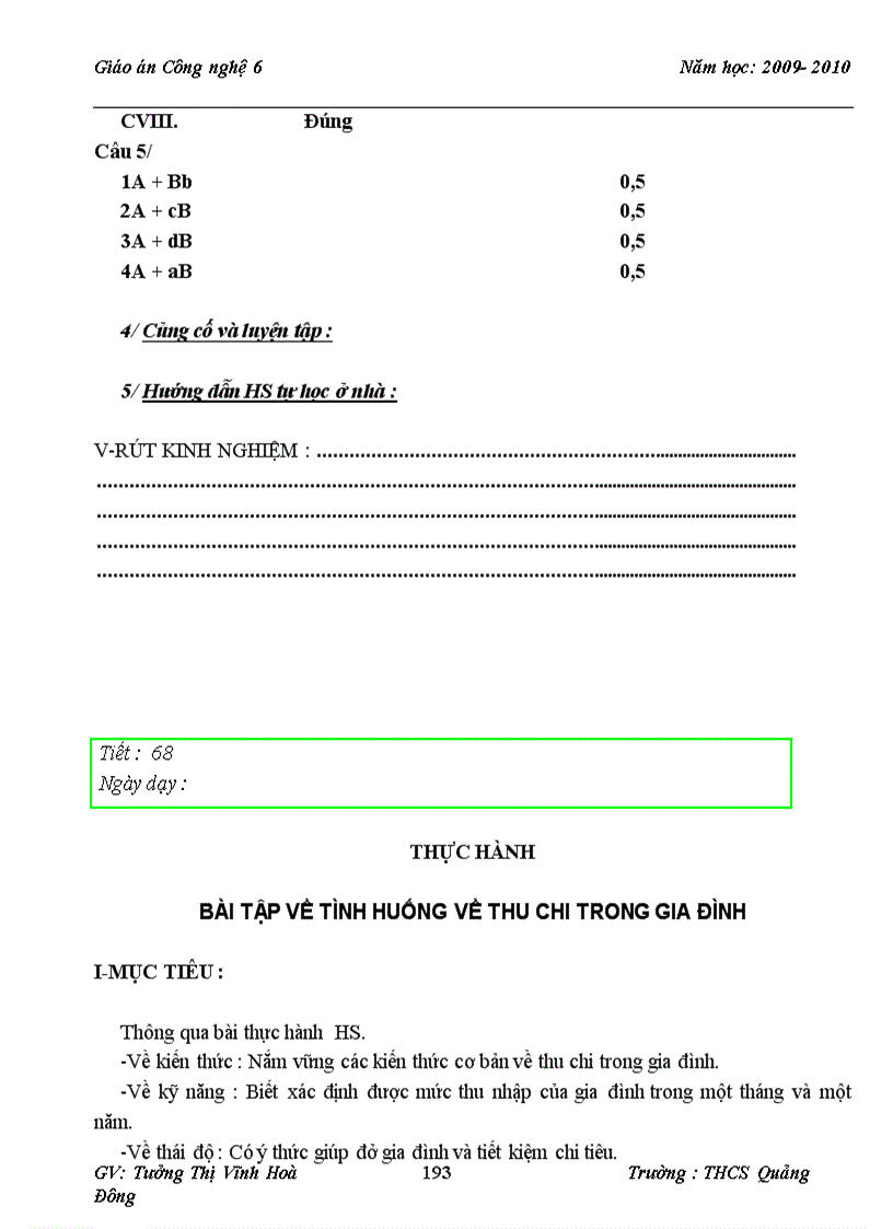 image for page Giao an Cong nghe 6 hay 1