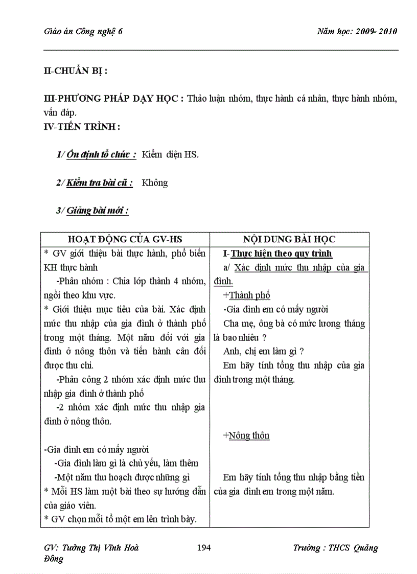 image for page Giao an Cong nghe 6 hay 1