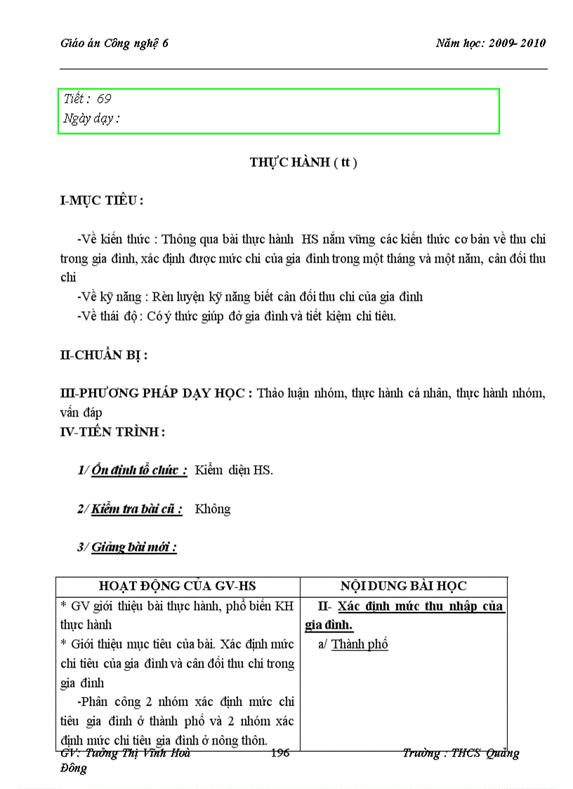 image for page Giao an Cong nghe 6 hay 1