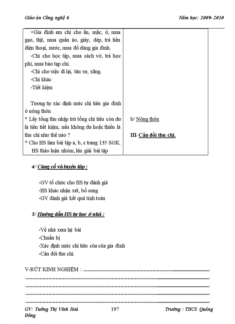 image for page Giao an Cong nghe 6 hay 1