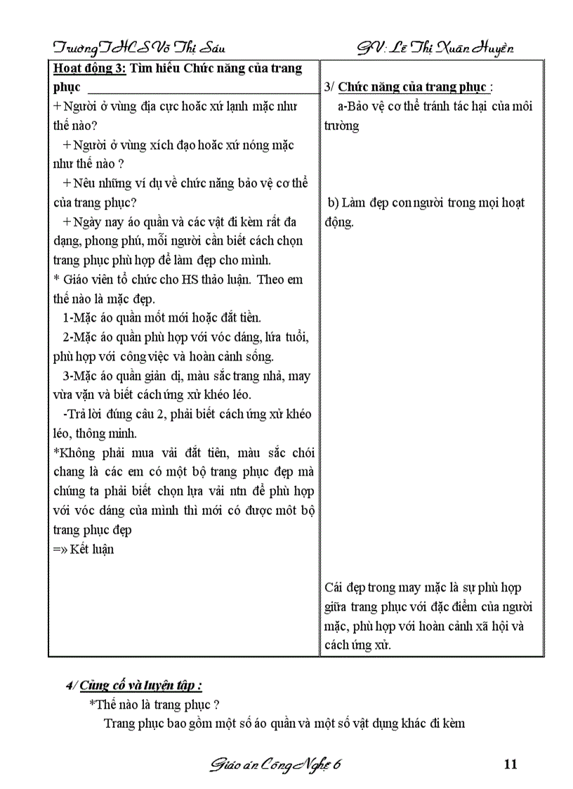 image for page Giáo án công nghệ 6 học kỳ 1