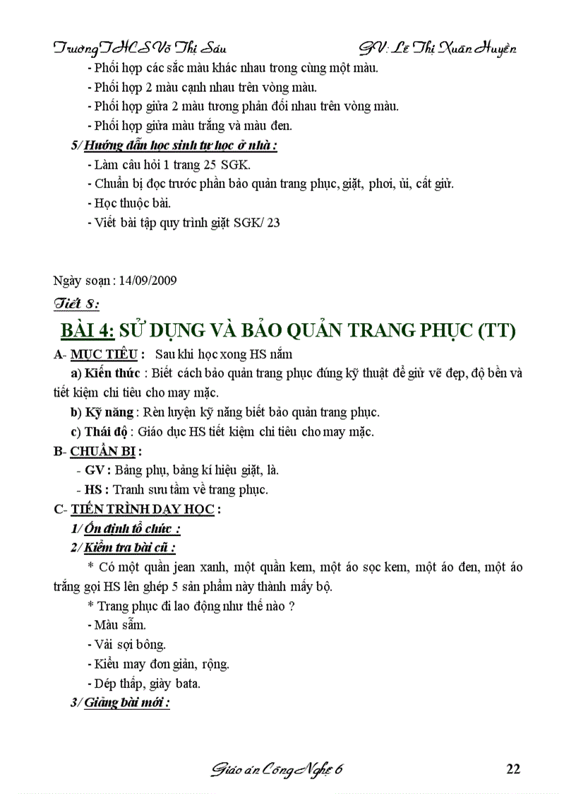 image for page Giáo án công nghệ 6 học kỳ 1