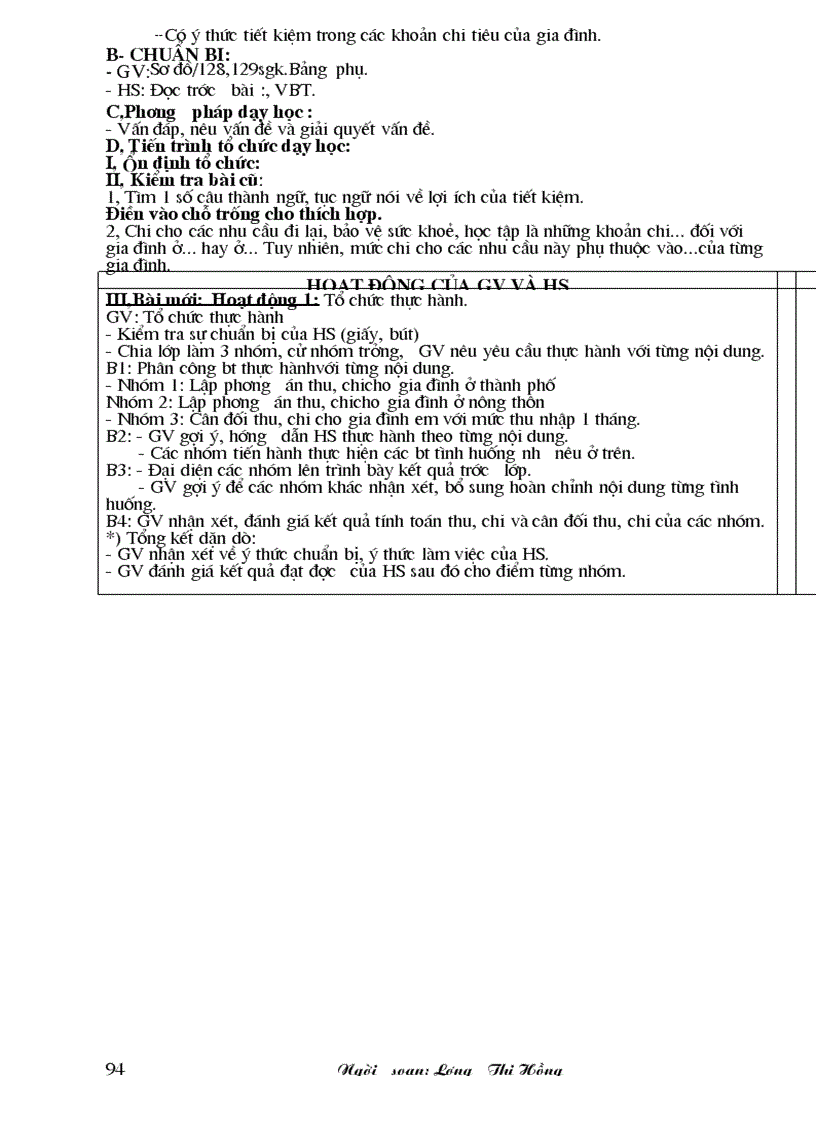 image for page Giáo án công nghệ 6 năm 2009 2010