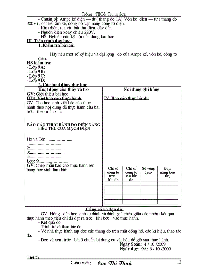 image for page Giáo án công nghệ 9