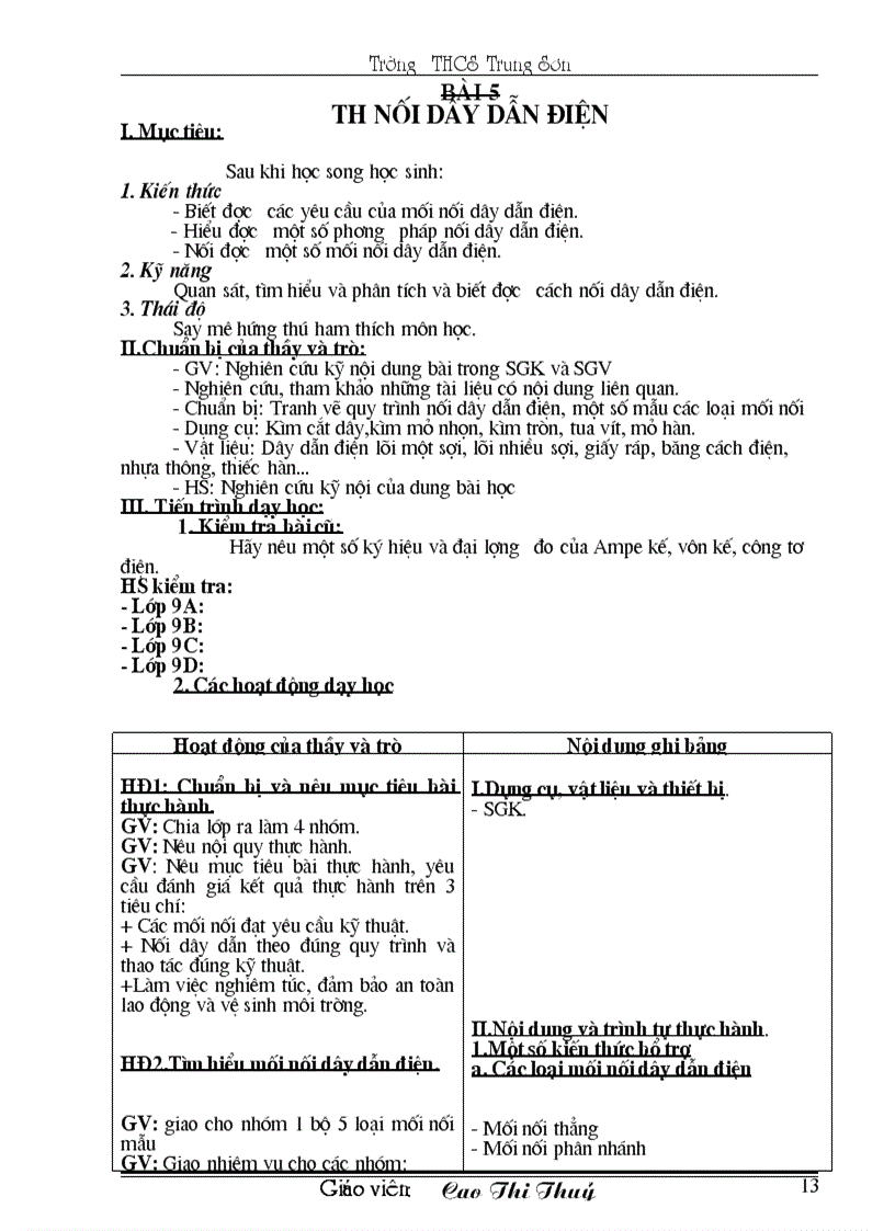 image for page Giáo án công nghệ 9