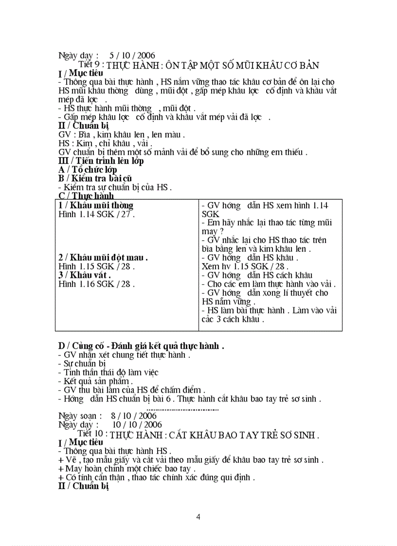 image for page Giao an cong nghe lop 6