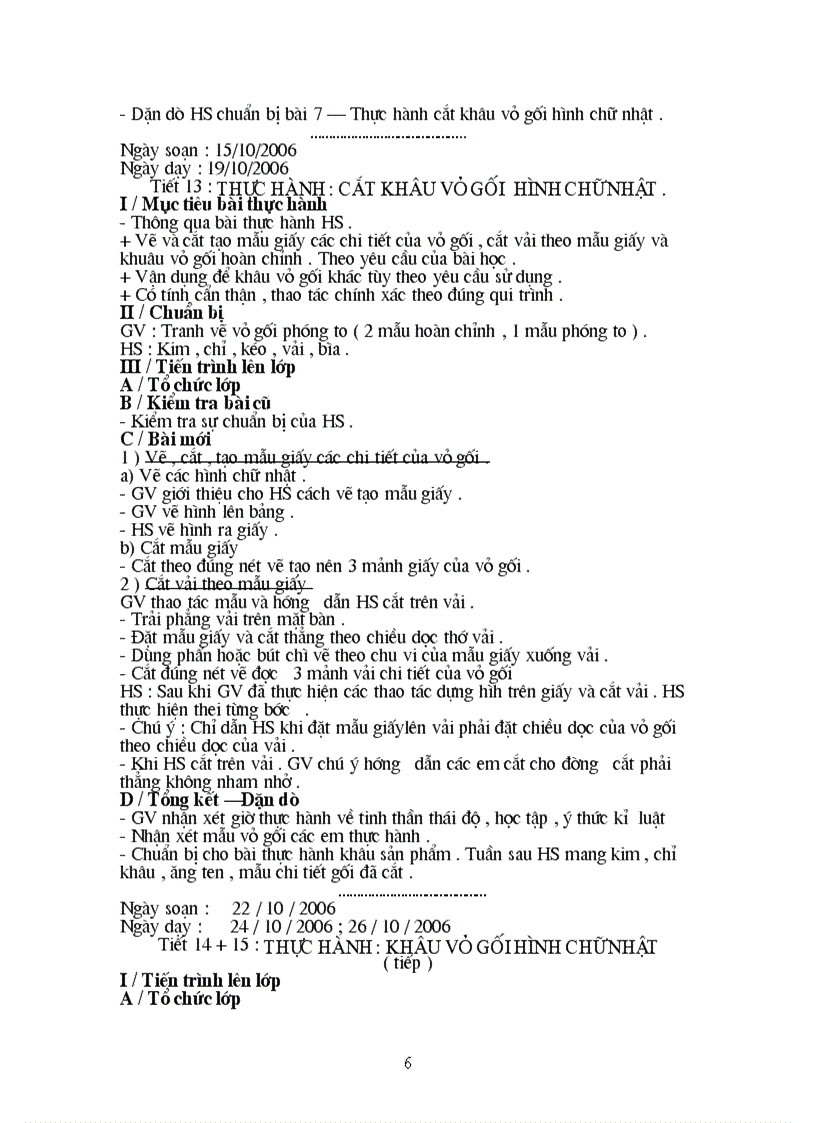 image for page Giao an cong nghe lop 6