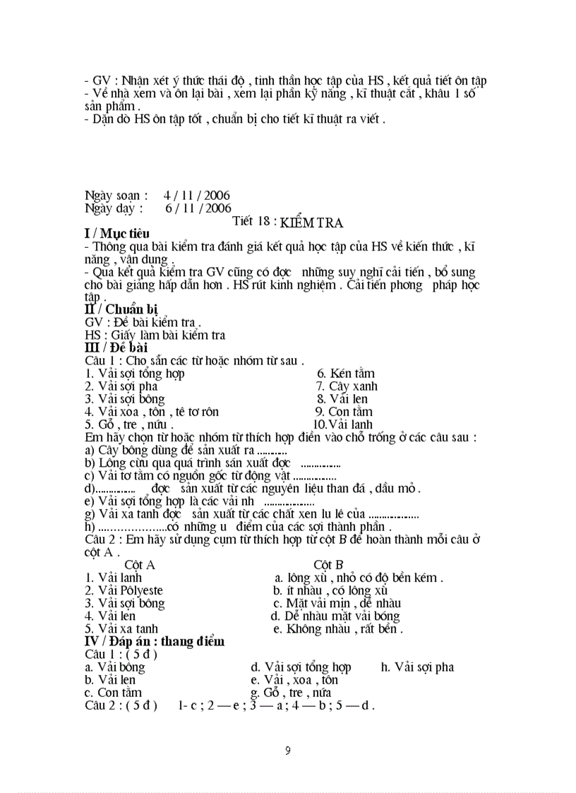 image for page Giao an cong nghe lop 6