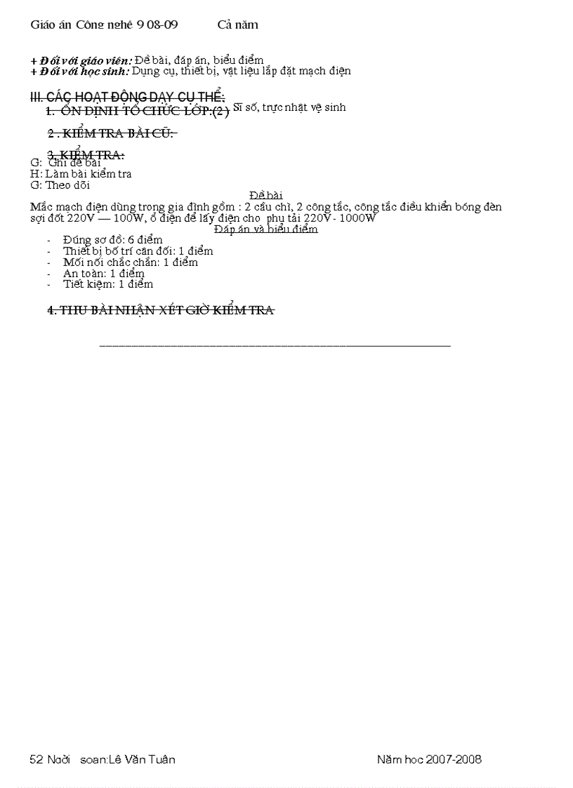 image for page Giao an Cong Nghe lop 8 08 09