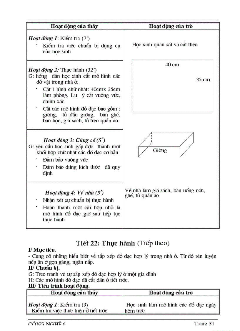 image for page Giao an cong nghe 08 09