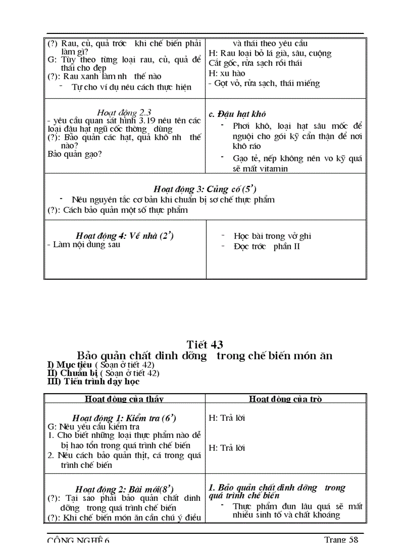 image for page Giao an cong nghe 08 09