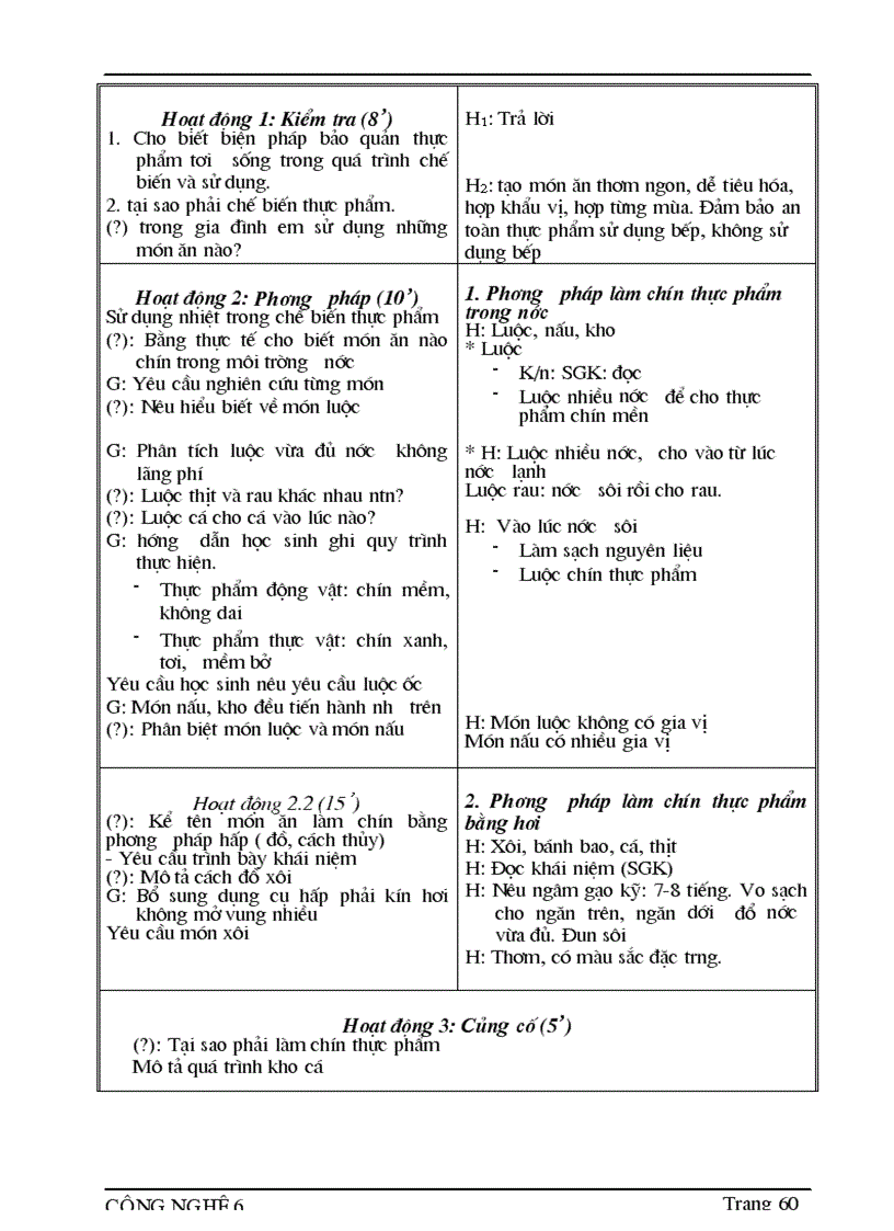 image for page Giao an cong nghe 08 09