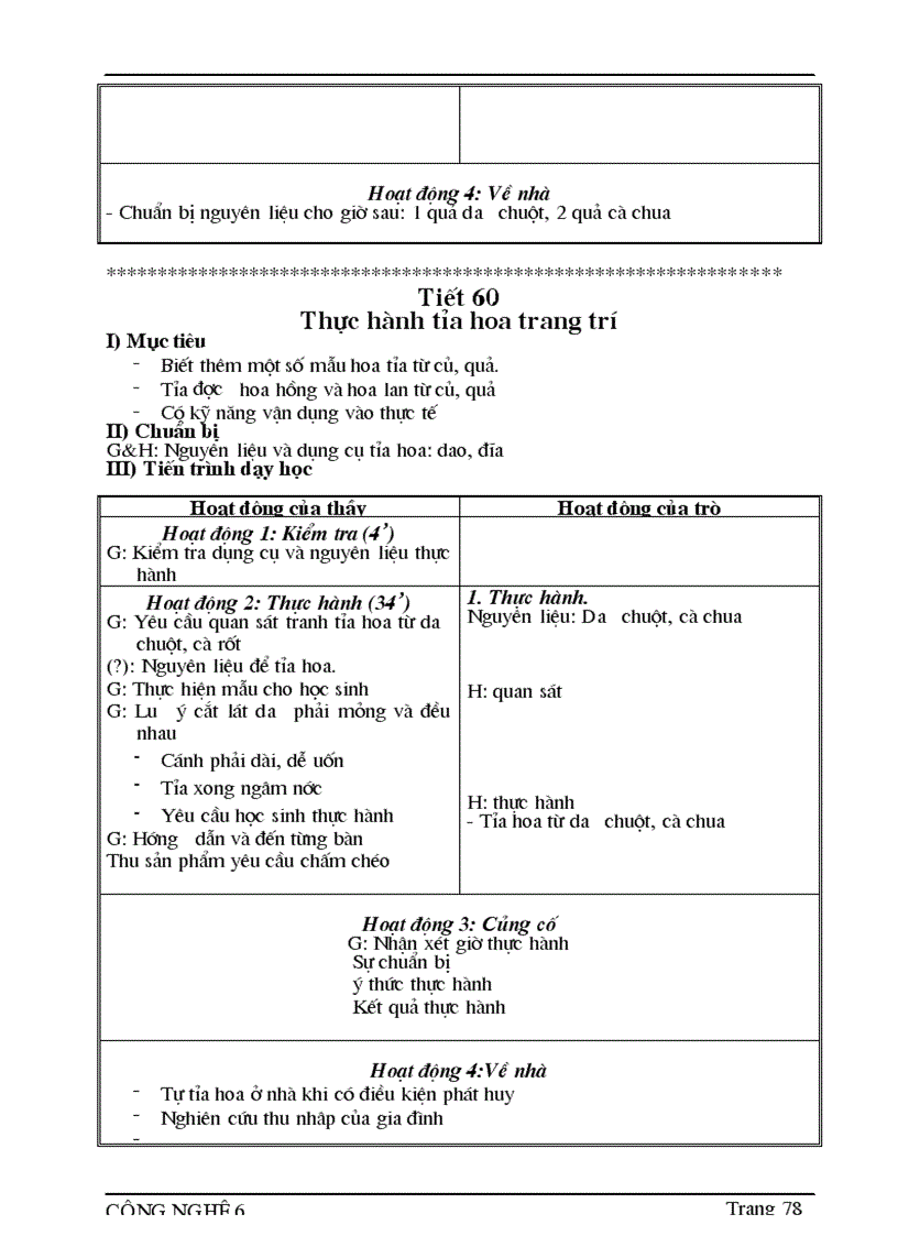 image for page Giao an cong nghe 08 09